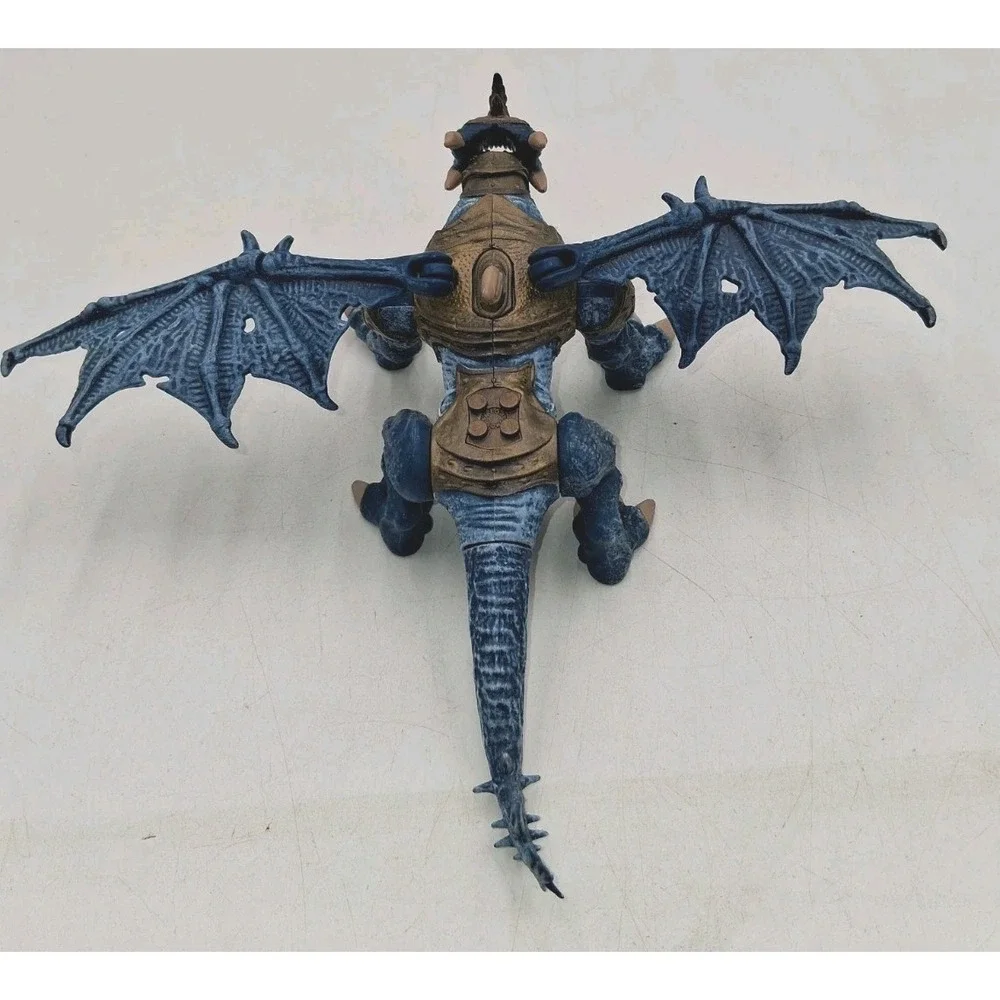 Rare Mega Bloks Havocfire Dragon Metal Ages Beryllium Armor